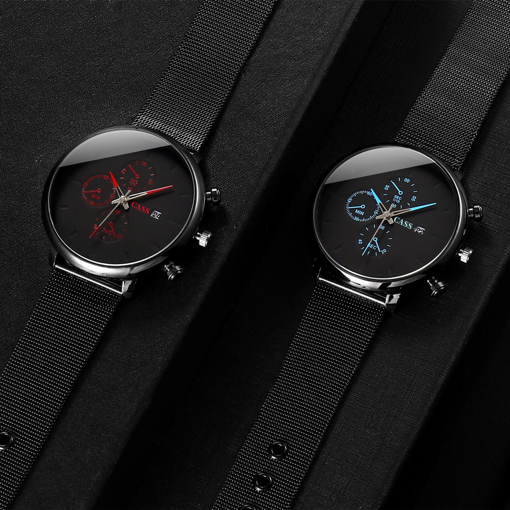 CASS JAM TANGAN PRIA JAM TANGAN PRIA TAHAN AIR JAM TANGAN BISNIS KASUAL JAM KUARSA MODIS