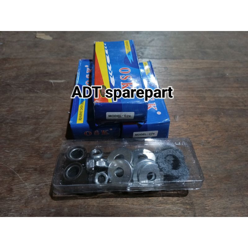 bos arm depan/front arm depan repair kit honda C70 osaka