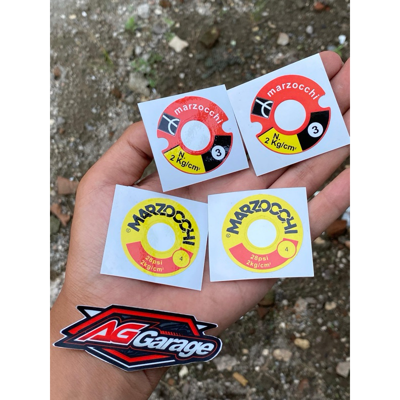 stiker shock marzocchi stiker skok marzocchi