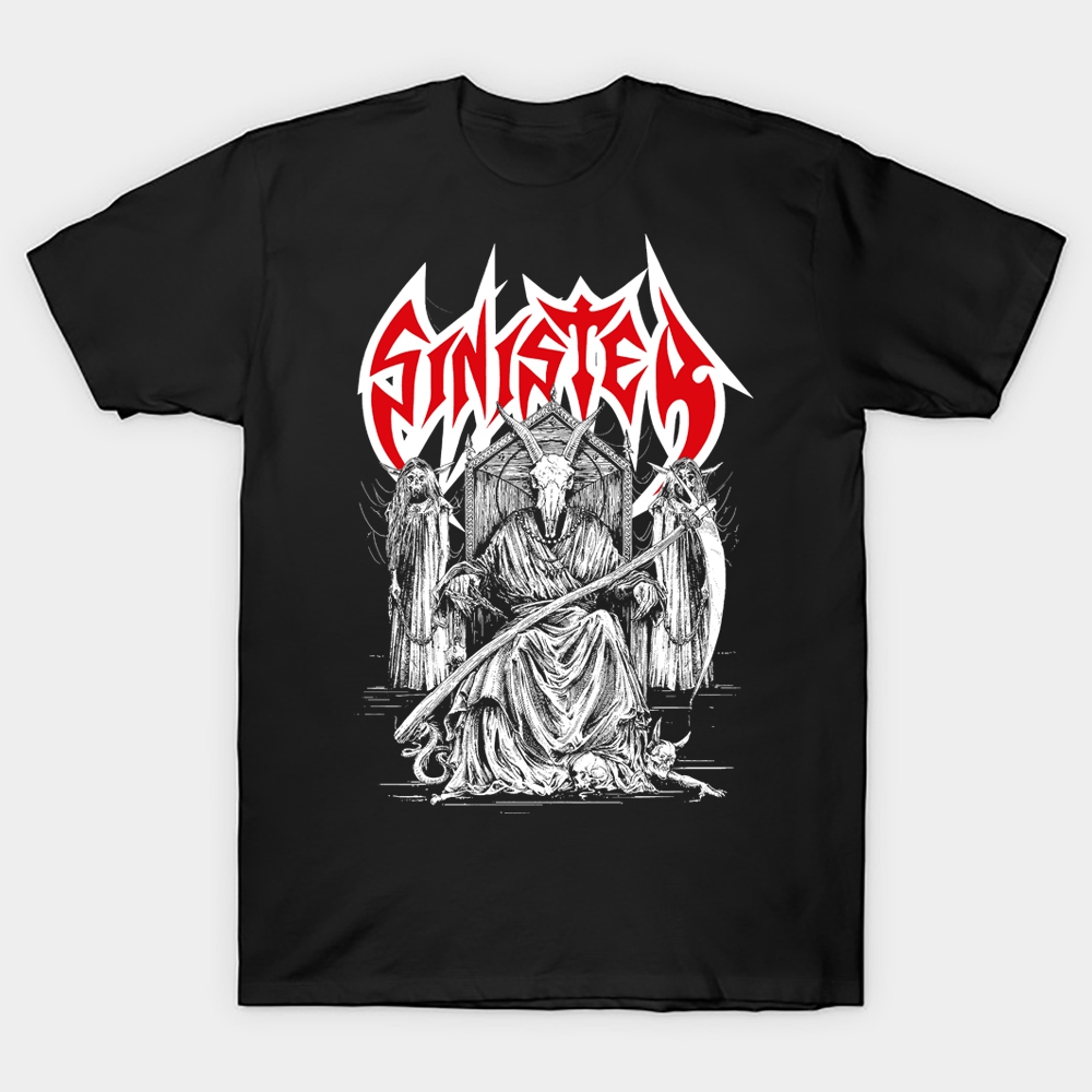 Kaos Musik band metal sinister sampai ukuran jumbo