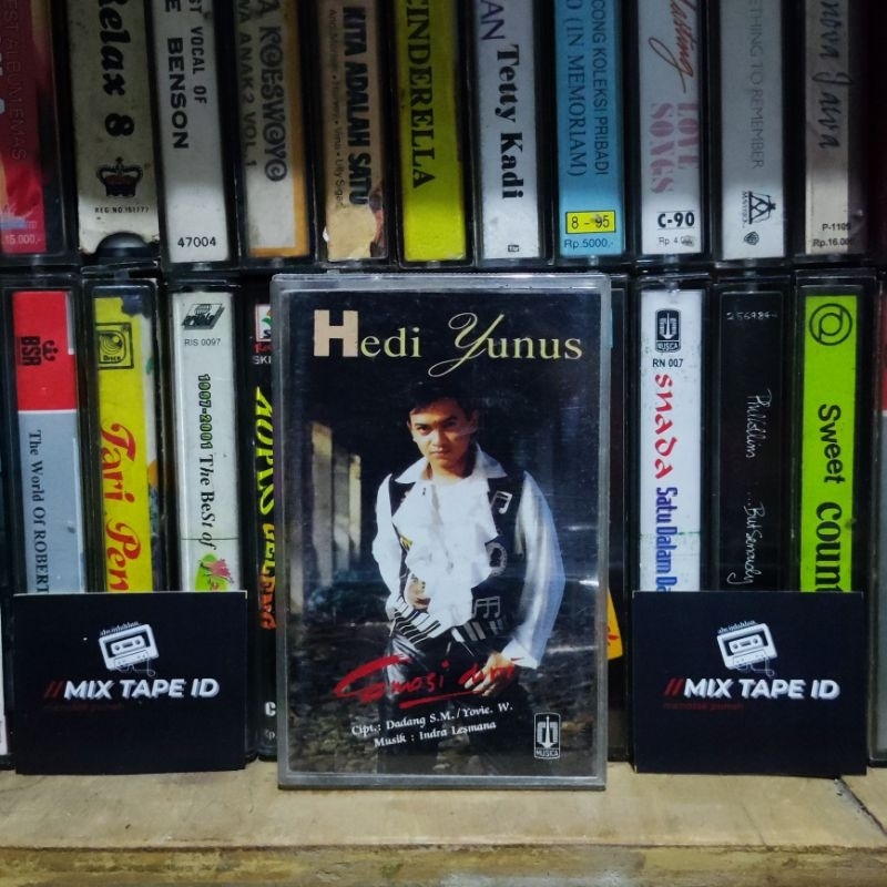 Kaset Pita - Hedi Yunus - Emosi Diri - Radio Tape - Kaset - Radio - Pemutar Kaset