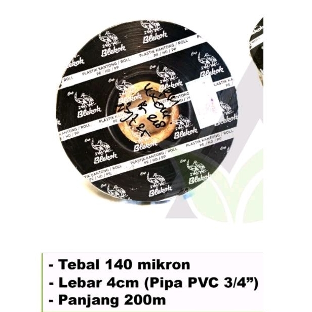 Selang irigasi tetes 4cm 140mikron