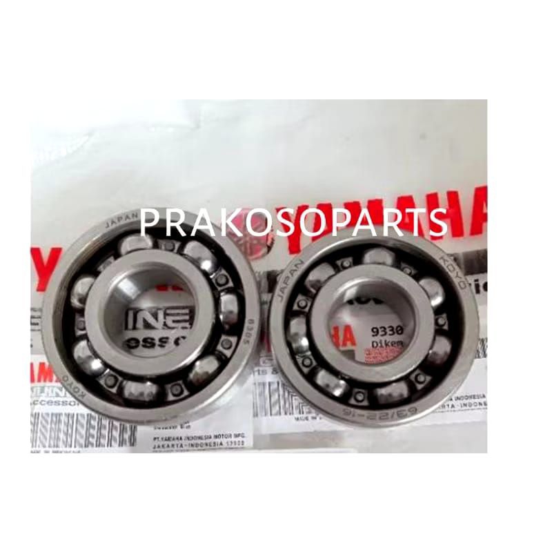 bearing Laher Kruk As set 6305 6322 Mio sporty Mio smile Soul Karbu Fino Nouvo