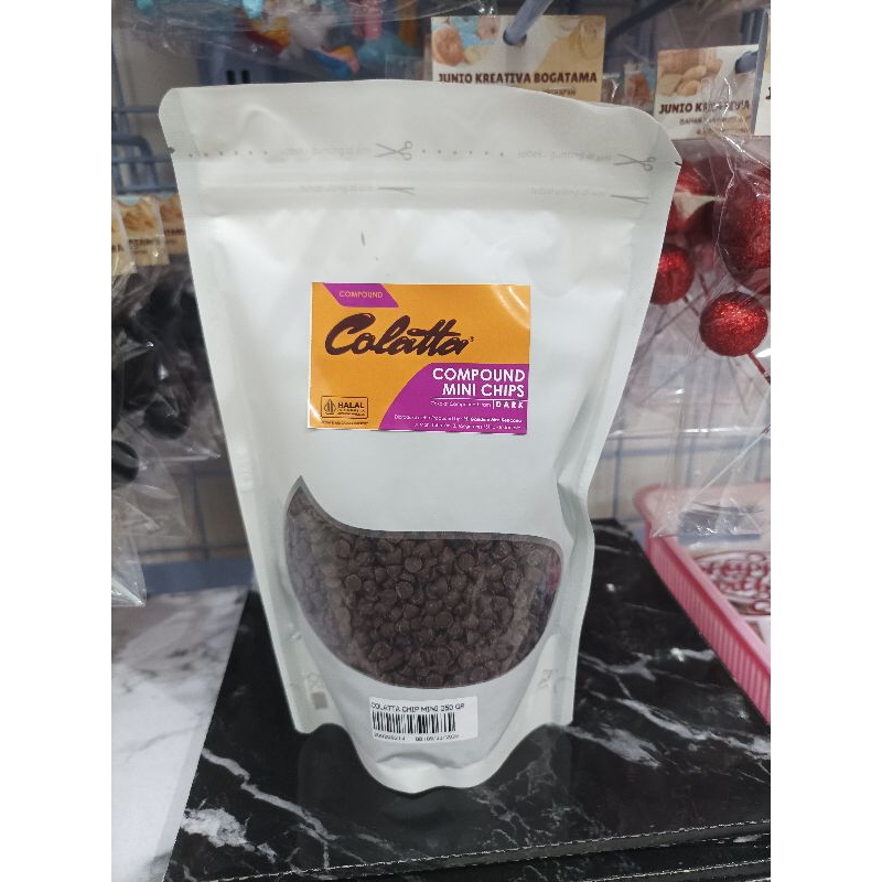 

Colatta Compound Mini Chips Dark Choco Chip 250 Gram