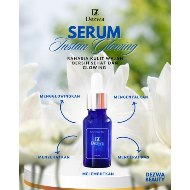 Serum Instan Glowing Untuk Memutihkan,Mencerahkan, Mengglowingkan Dan Menyehatkan Kulit Wajah