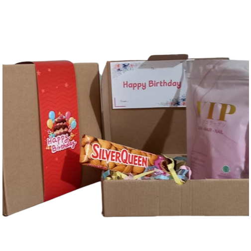 

VIP Collagen Exclusive Hampers Birthday Parcel Premium Kado Ultah