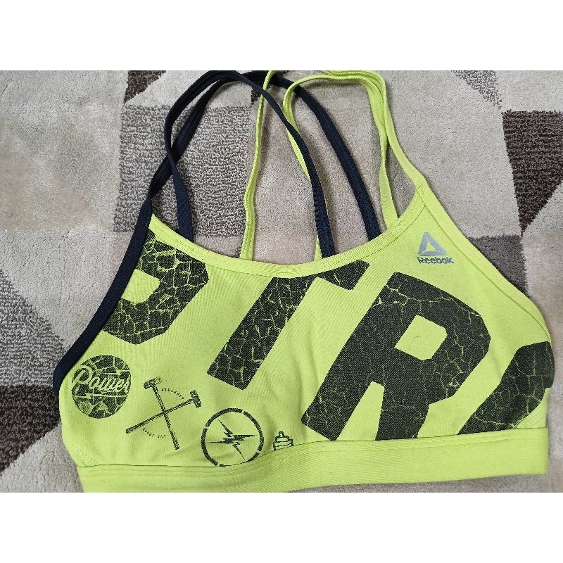 sport bra reebok preloved