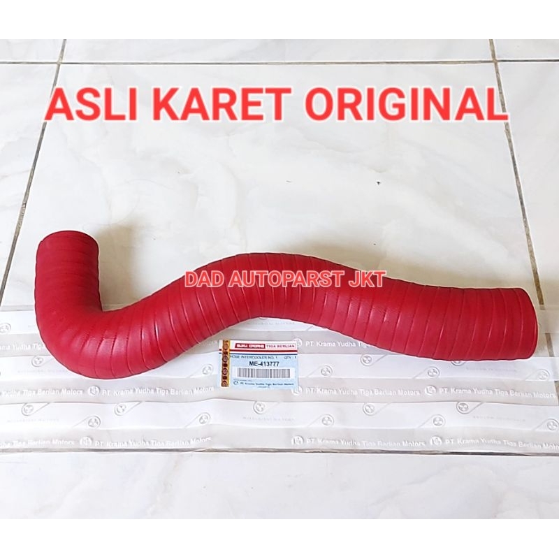 SELANG TURBO HOSE TURBO NO 1 PS CANTER 125 ORIGINAL KARET ASLI