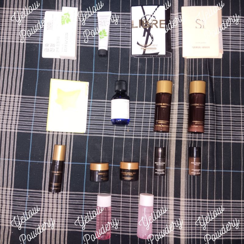 SALE SKINCARE & MAKEUP MURAH PART 8 TRAVEL SIZE NATURE REPUBLIC GIORGIO ARMANI SI YVES SAINT LAURENT