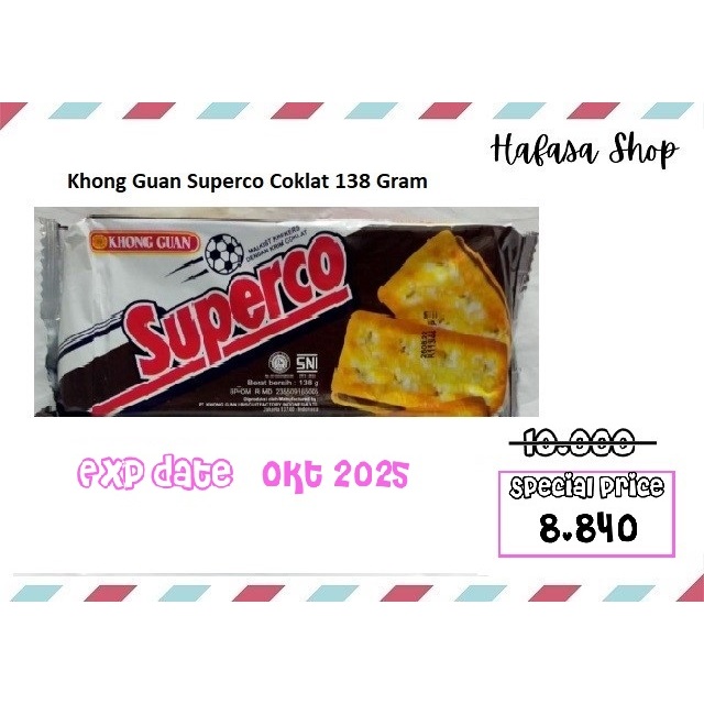 

Khong Guan Superco Coklat 138 gr