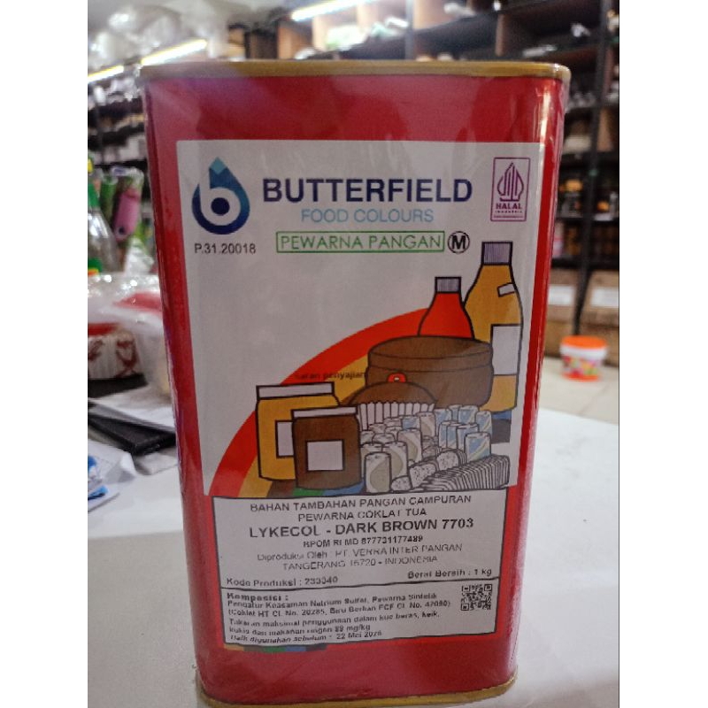 

Butterfield Food Colours 7703 kemasan 1 kg
