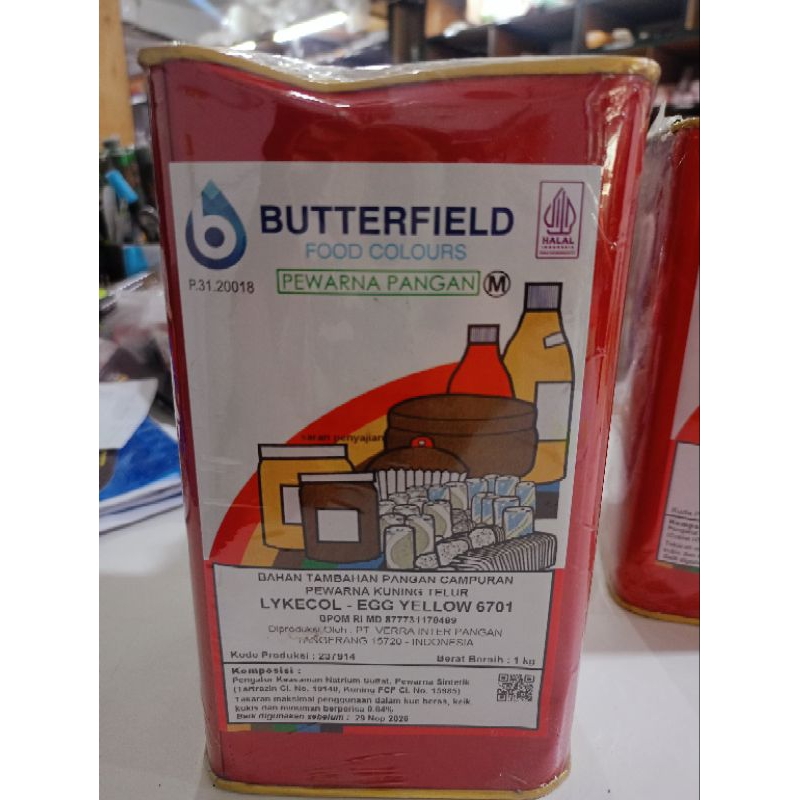 

Butterfield Food Colours 6701