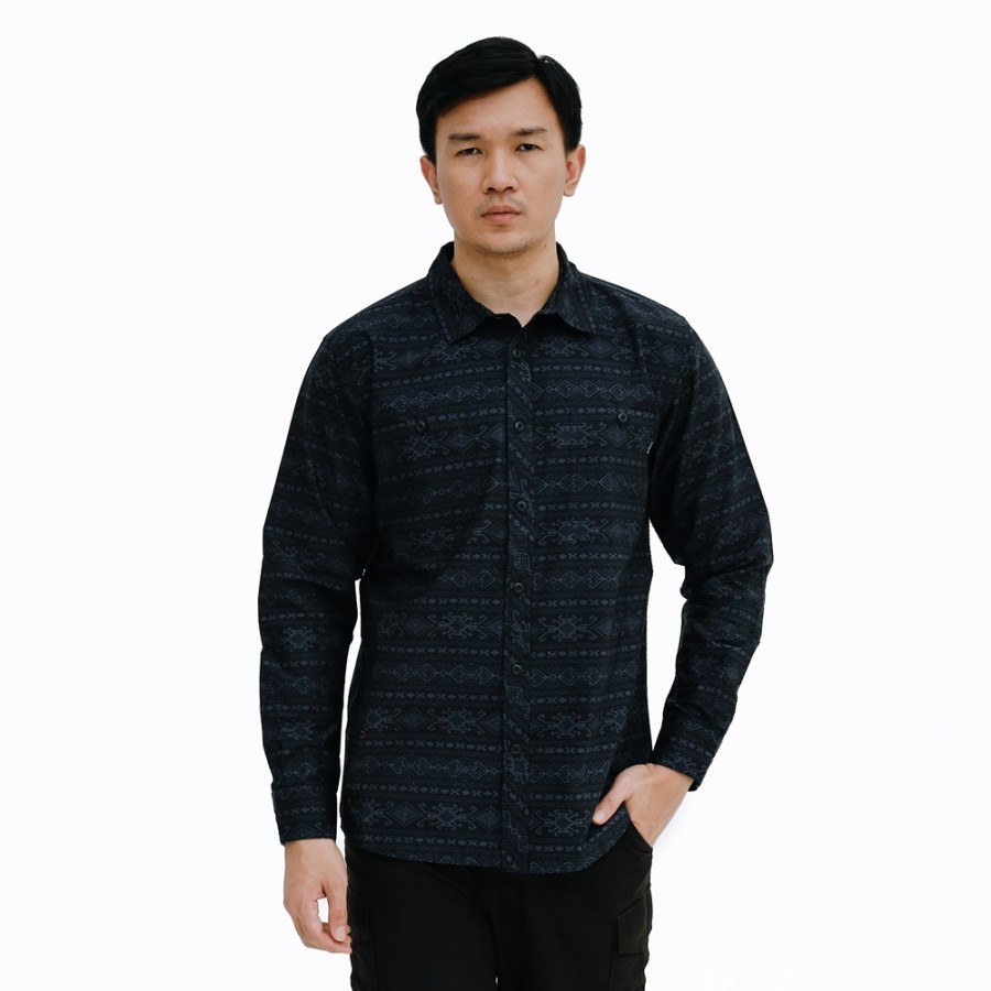 KEMEJA PANJANG EIGER HALURA SHIRT ORIGINAL