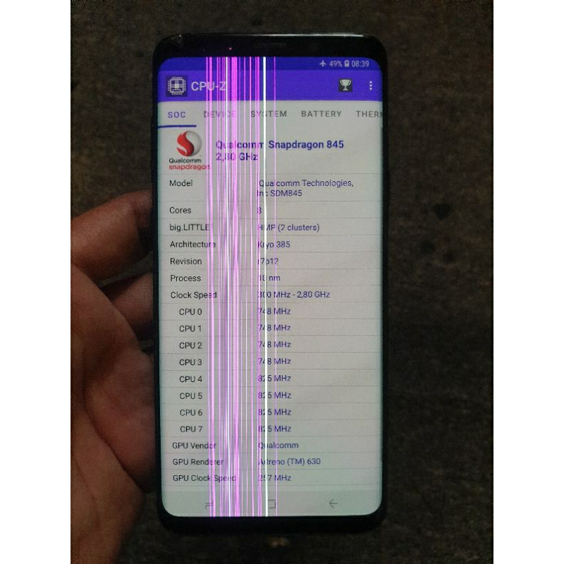 SAMSUNG S9 PLUS SNAPDRAGON