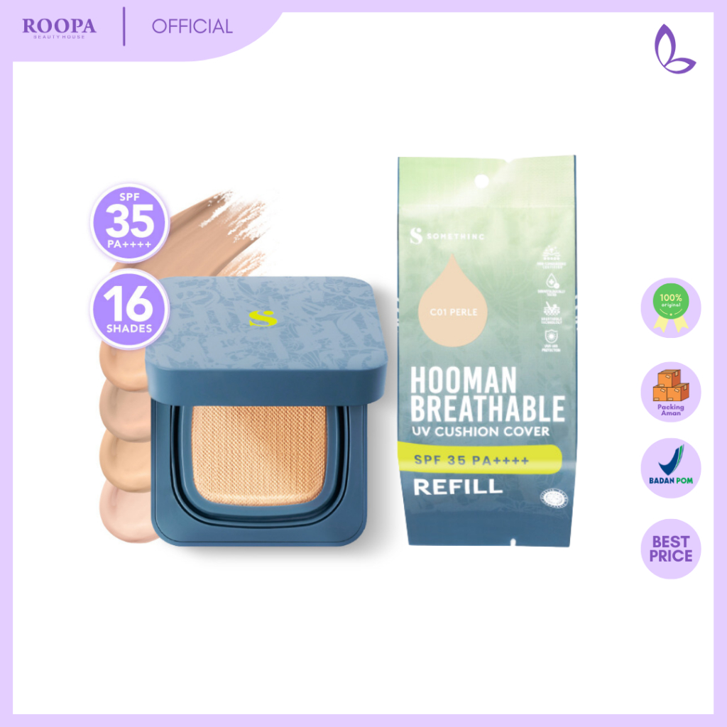 SOMETHINC HOOMAN Breathable UV Cushion  | SOMETHINC HOOMAN Breathable UV Cushion Refill