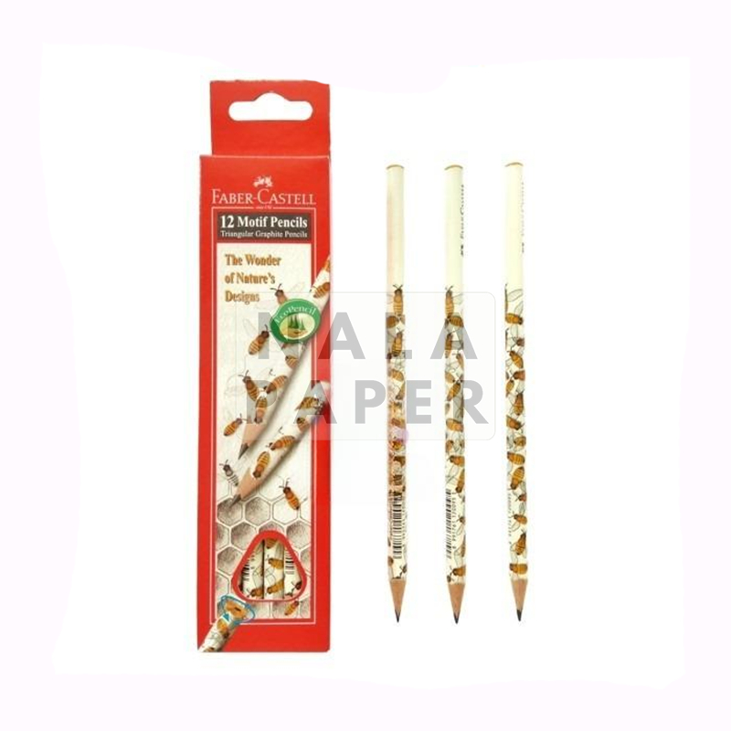 

Faber Castell Pencil Motif Bee Pack 12 118362