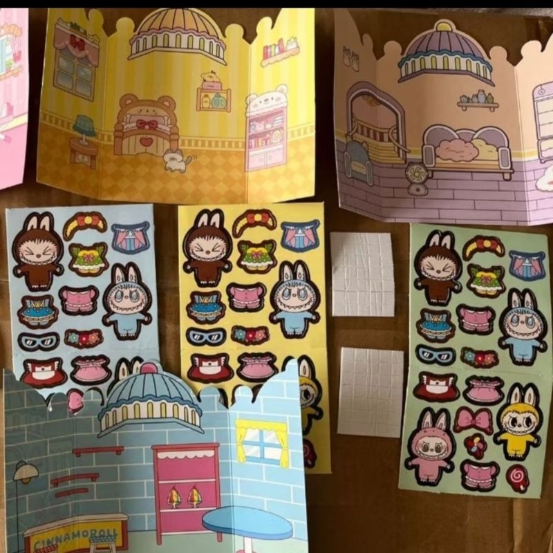 

Stiker istana Labubu