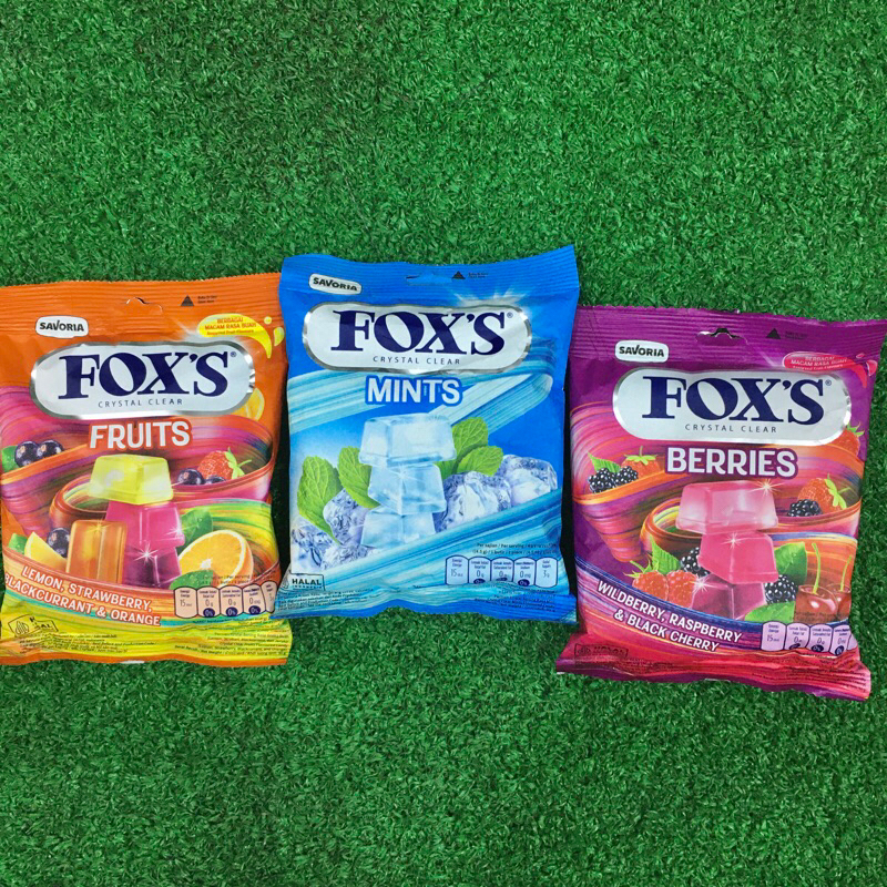 

Foxs Crystal Clear Candy Permen 90gr