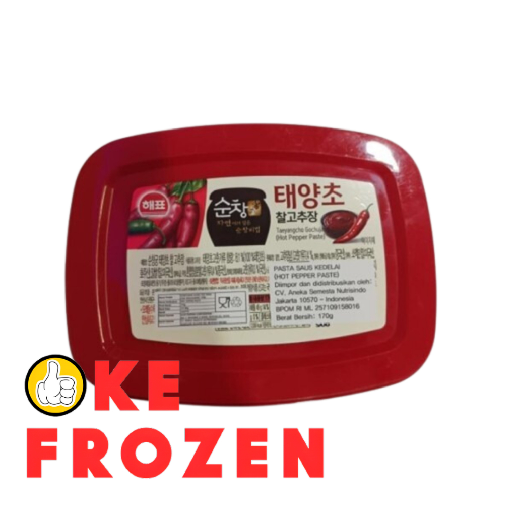 

SAJO GOCHUJANG HOT PAPER PASTE 170GR/SAMBAL PASTA KOREA PEDAS