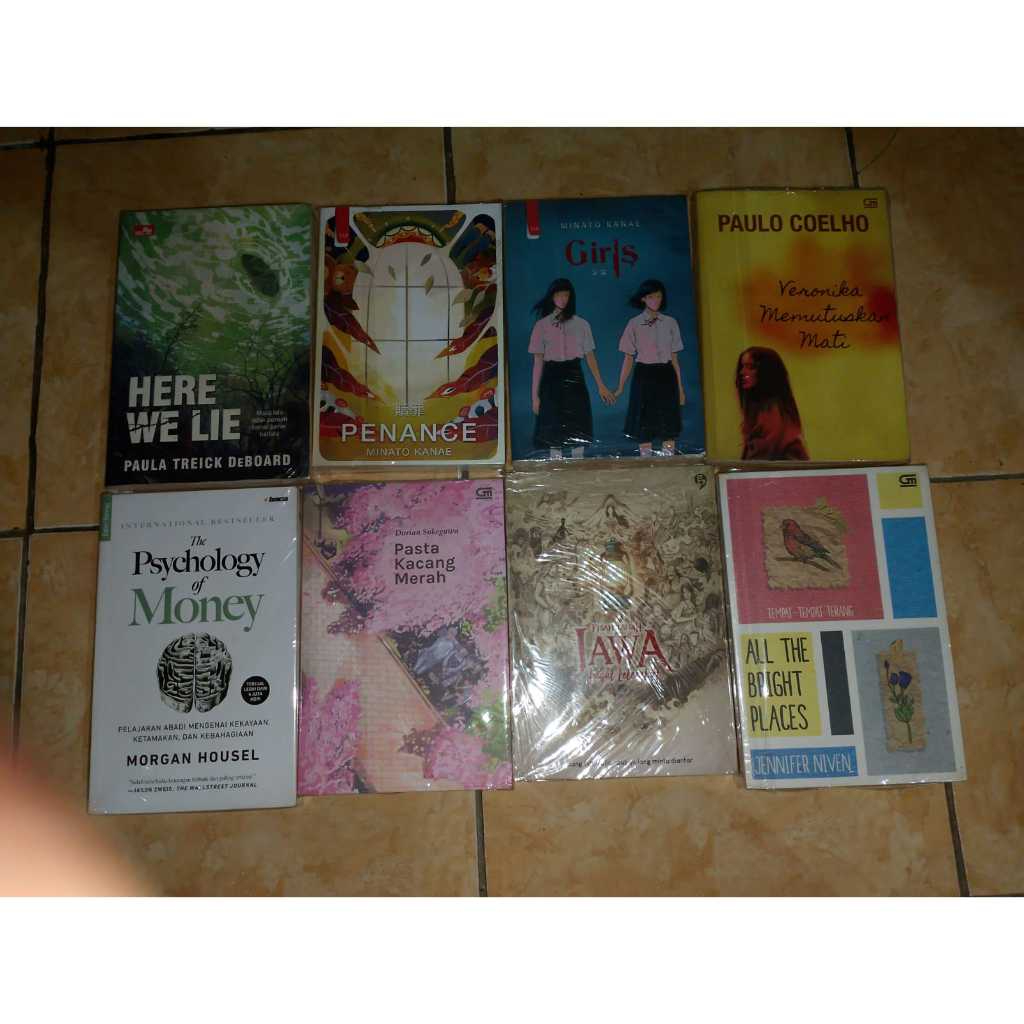 BUKU NOVEL PRELOVED - Minato Kanae, HARU, Gramed