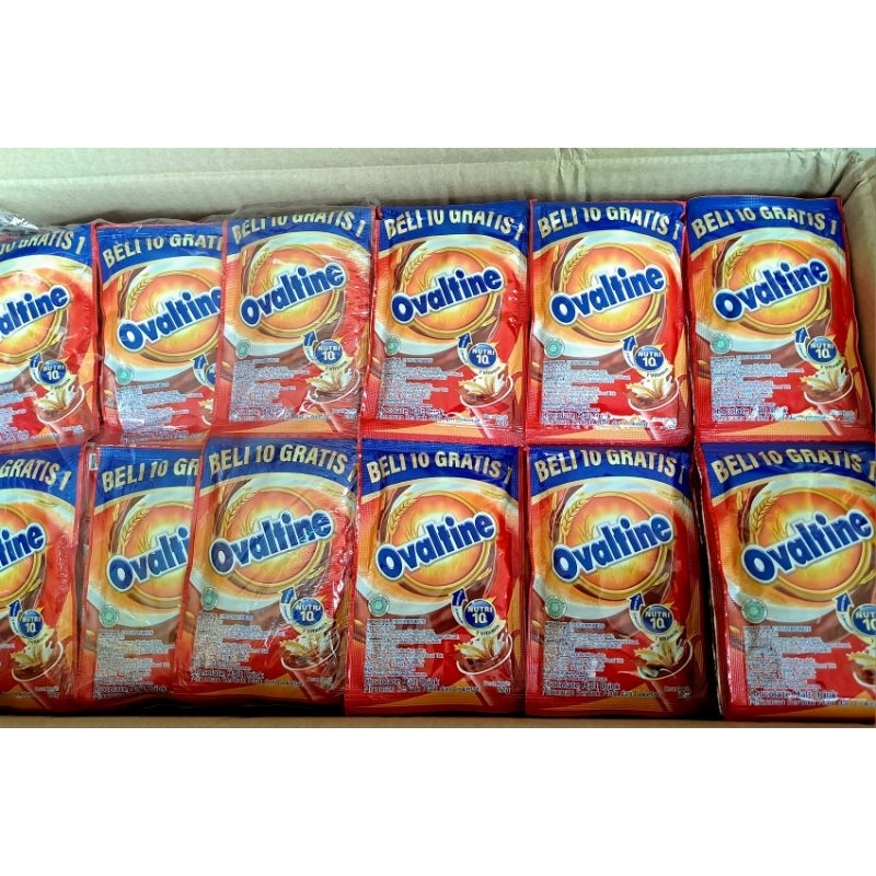 

Ovaltine Classic sashet 22gr x 11 pcs Susu bubuk Coklat Ovaltine 22gr x 11 pcs