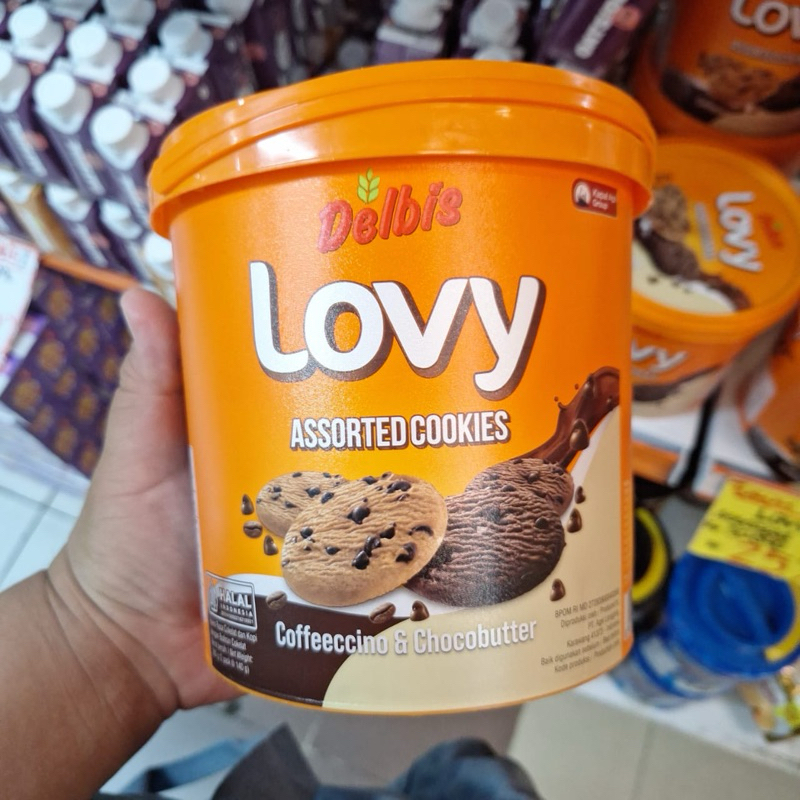 

delbis LOVY Cookies 2x140gr ember