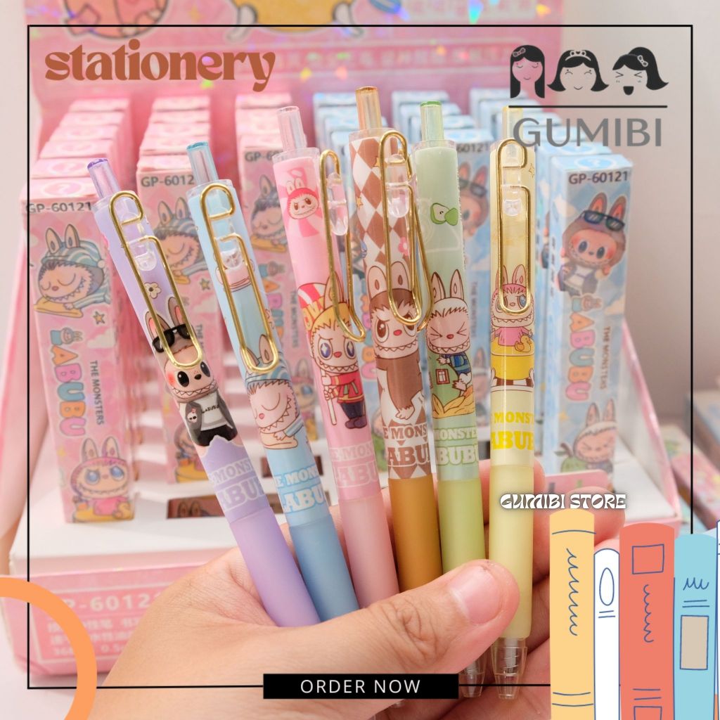 

PULPEN CETEK MISTERI LABUBU VERSI 2 PULPEN GEL MEKANIK LABUBU BLIND BOX PEN GEL MISTERI LABUBU LUCU TERMURAH