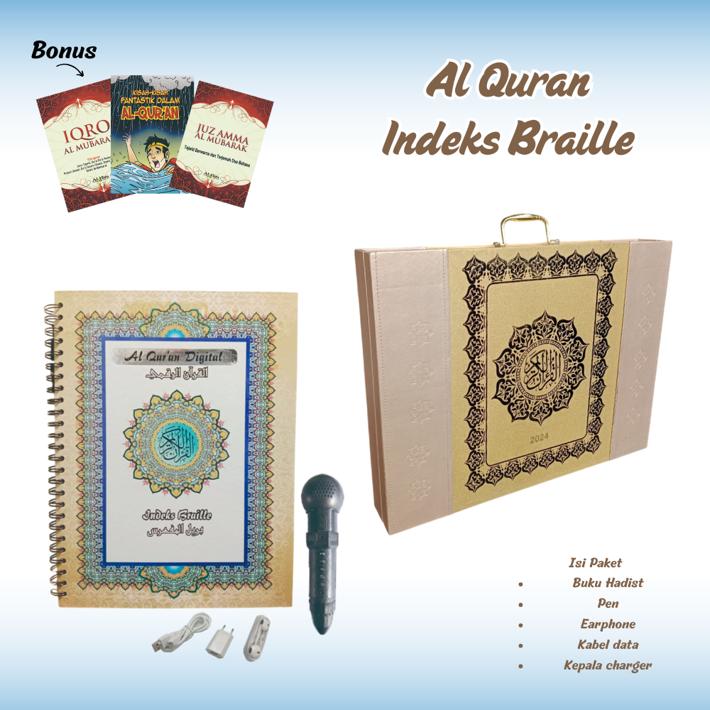 Al Quran Pen Digital Braille Terbaru