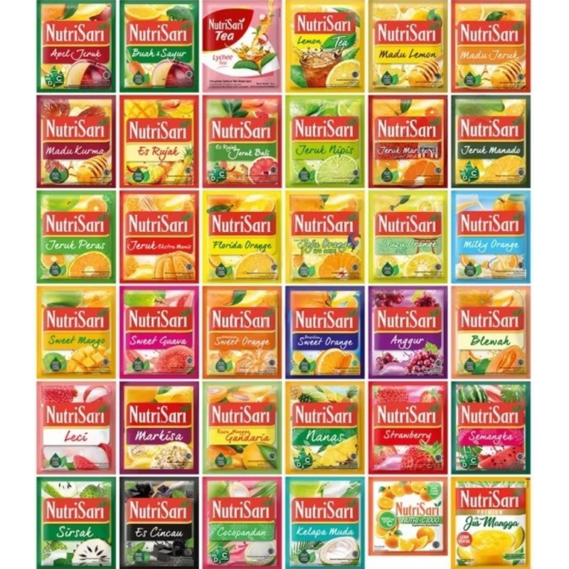 

NUTRISARI VARIAN 1 PACK ISI 40PCS MINUMAN