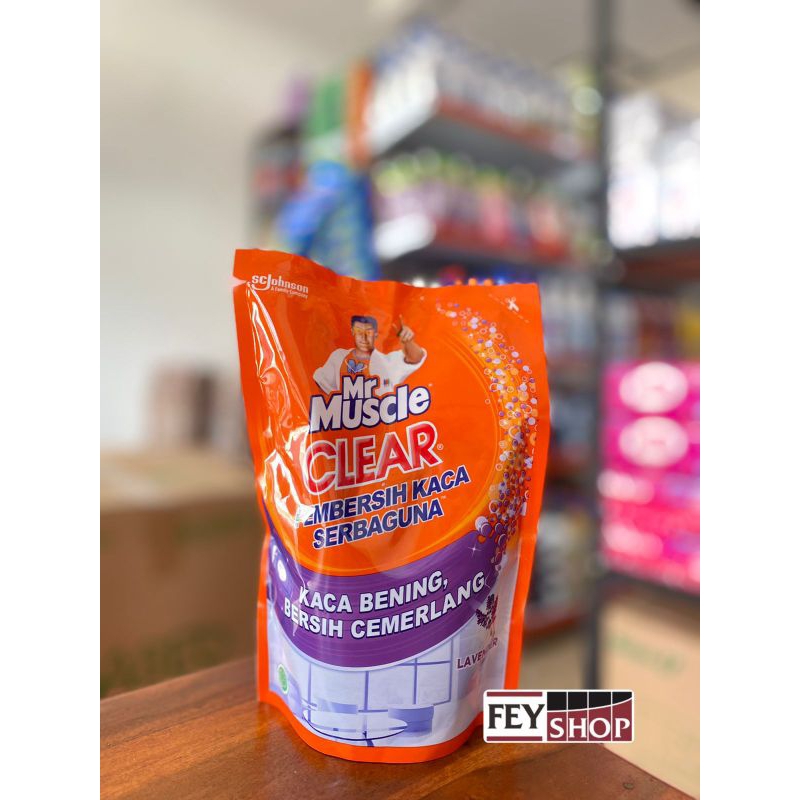 Mr Muscle pembersih kaca refill 400ml