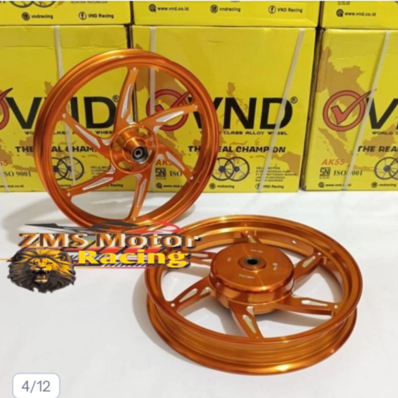 VELG RACING VND SIX STAR V2  MIO SPORTY FINO 115 MIO J SOUL GT 115 MIO M3 XEON GEAR S Z SOUL GT 125