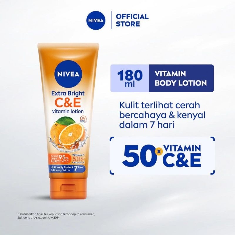 NIVEA Nivea nivea Body Lotion - EXTRA BRIGHT C&E Vitamin Lotion - Body Lotion Nivea vitamin C - Body