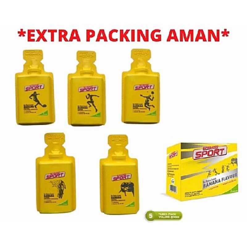 

EXTRAJOSS SPORT/GO EXSTRA LEVEL/BANANA FLAVOUR/1TUBE/50ML(DINYSHOP)