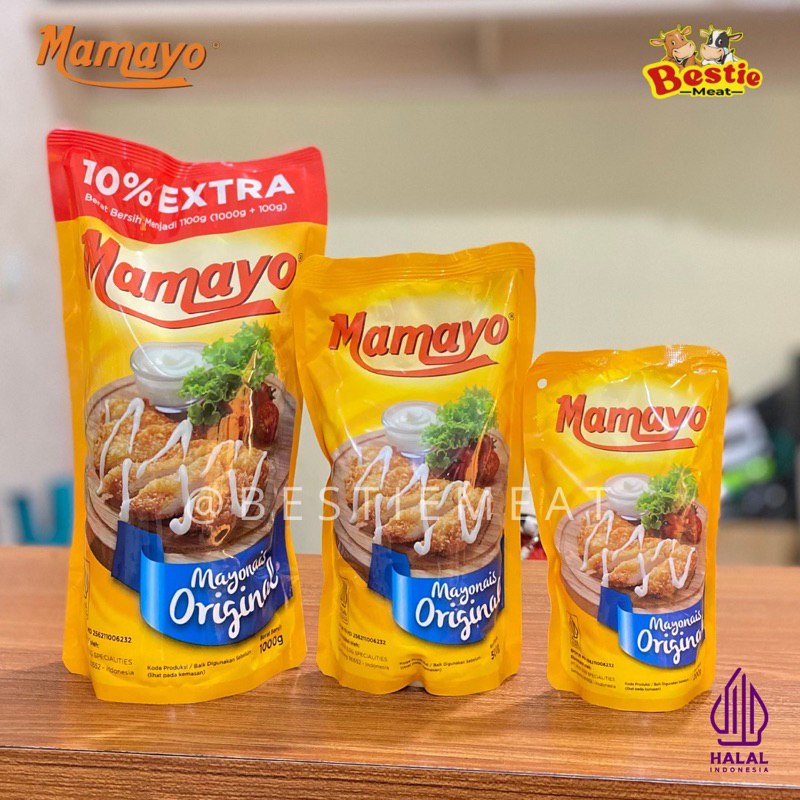 

Mamayo Mayonaise Original 200g 500g 1000g