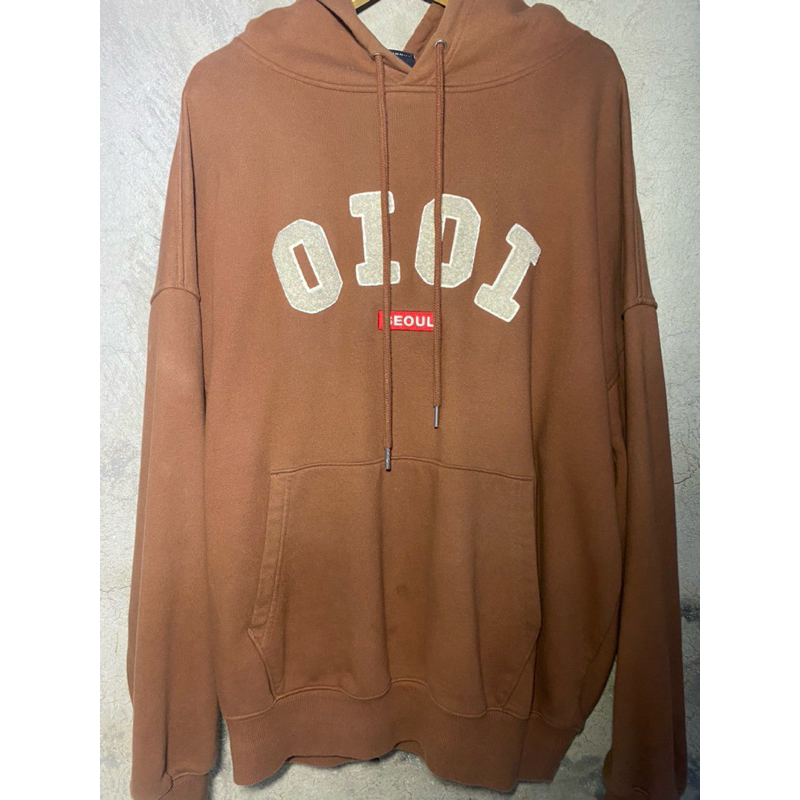 HOODIE OIOI (OO) TOWEL BROWN Original