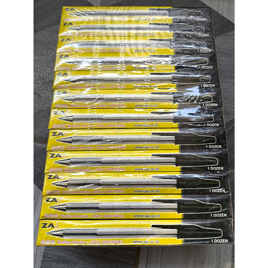 

BOLPEN ZAI B1000 WARNA HITAM