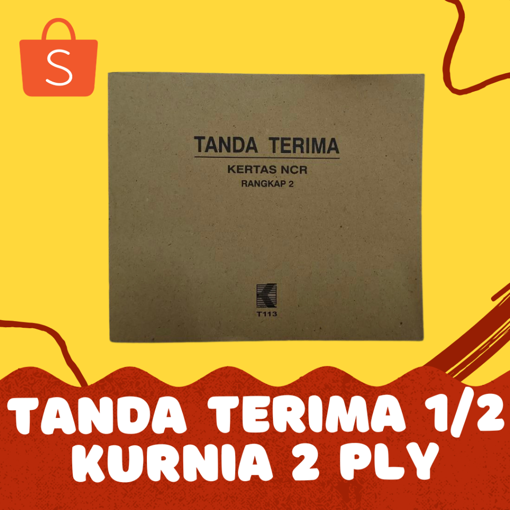 

Tanda Terima 1/2 Folio Kurnia 2 ply