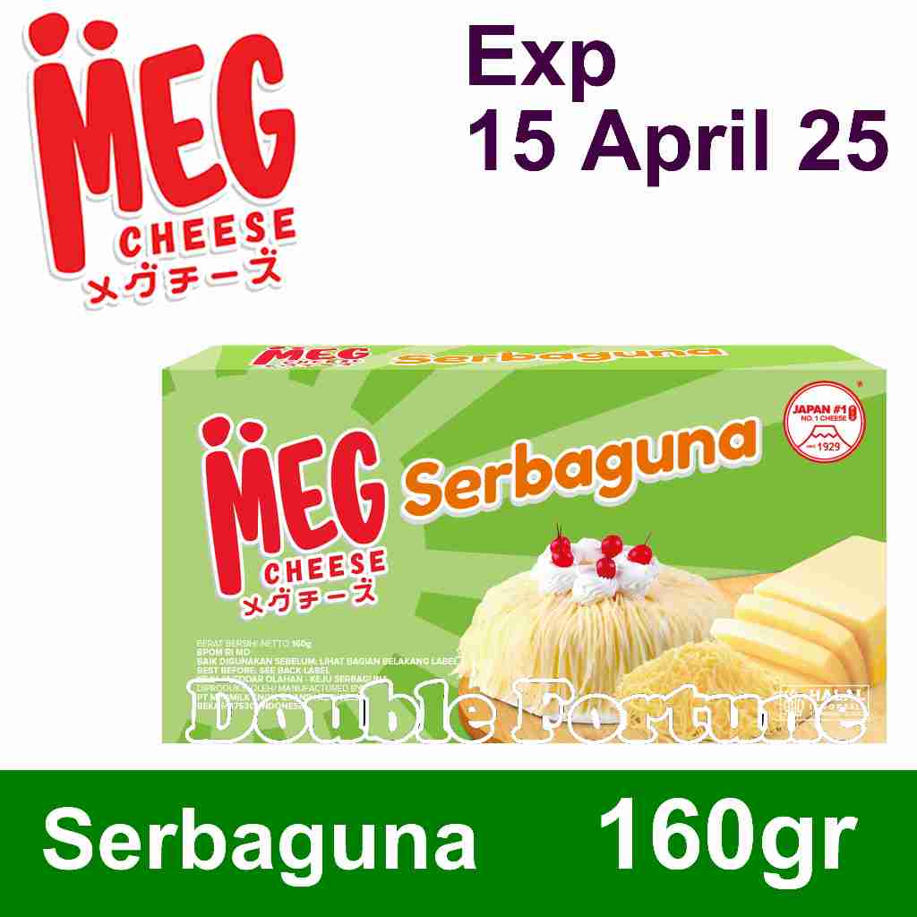 

MEG CHEESE Serbaguna 160g Premium Keju.