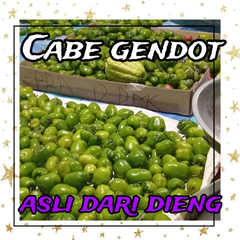 

CABE GENDOT 500gr asli Dieng