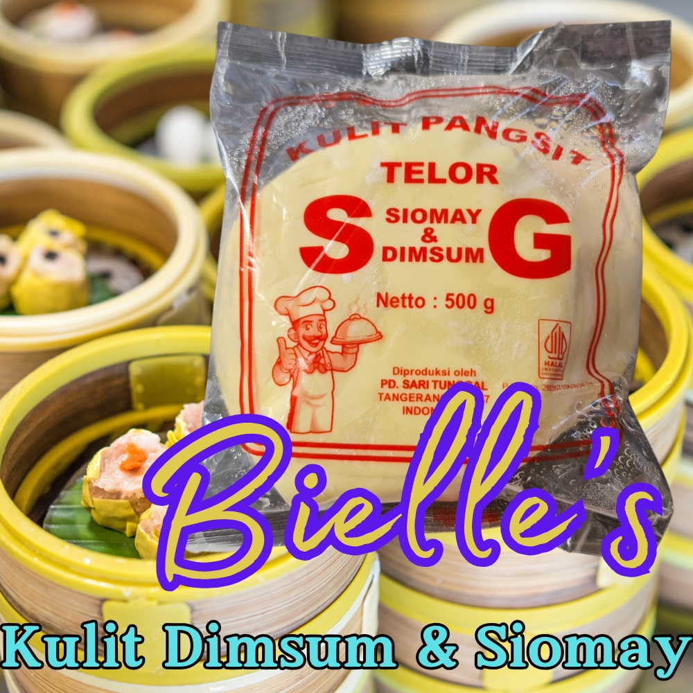 

Kulit Dimsum & Siomay S.G. 10cm 500Gram Special Telor - SG Kuning 500 Gr Spesial Telur - Gyoza 500gr - Pangsit 500 Gram