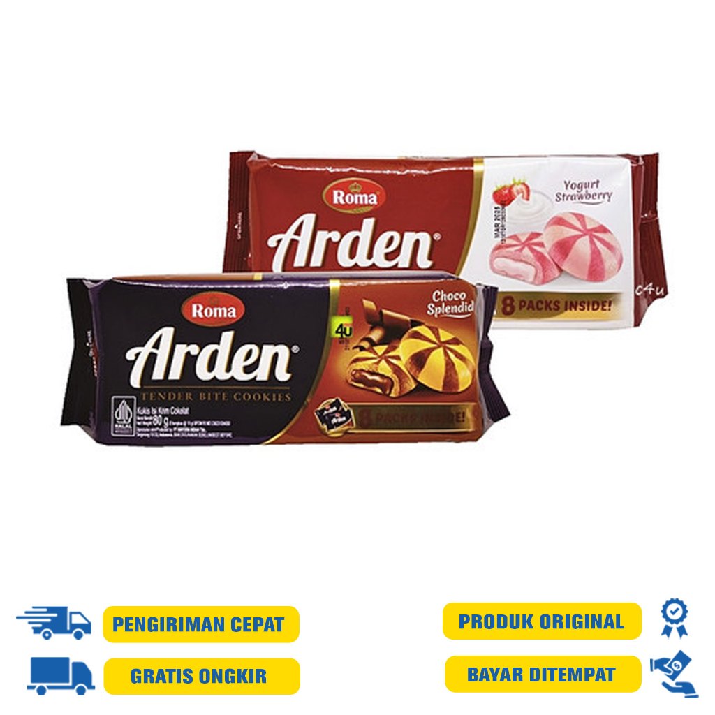 

Roma Arden Cookies 80G.R - Strawberry | Chocolatte