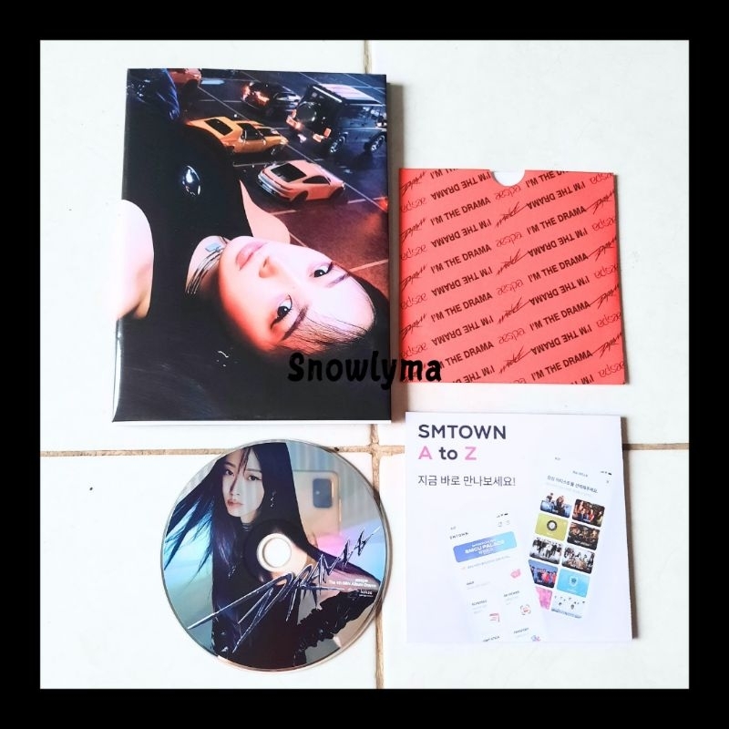 ALBUM ONLY GIANT DRAMA AESPA GISELLE UNSEALED OFFICIAL