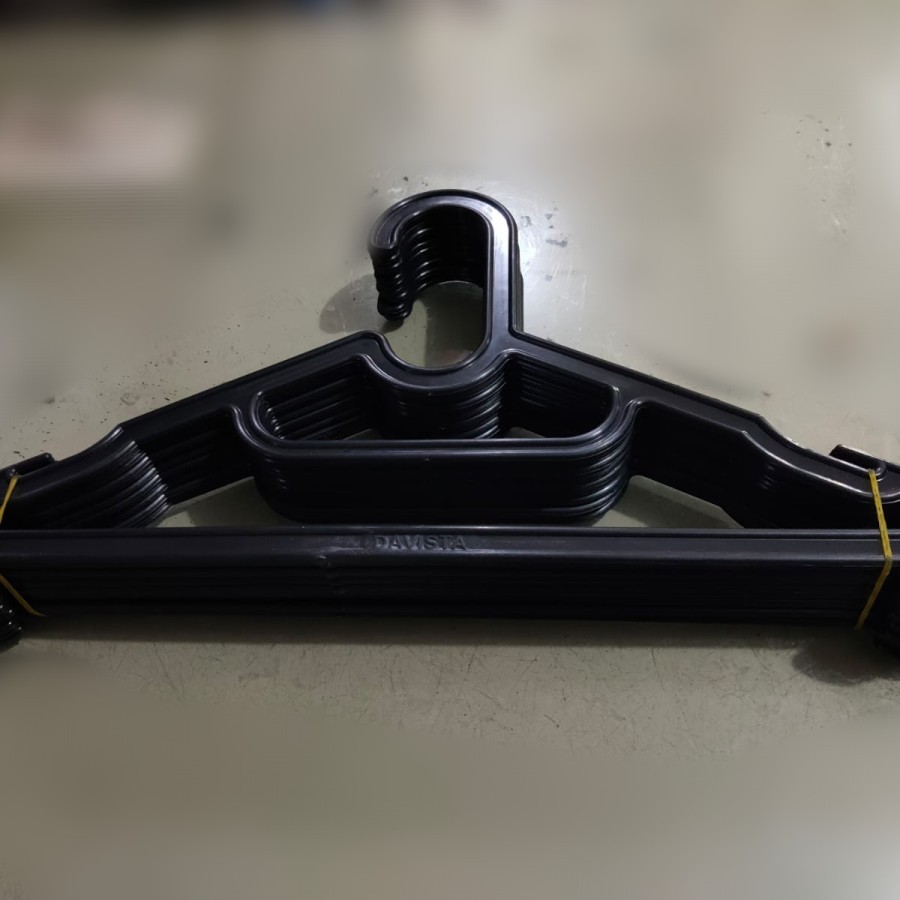 Hanger Baju Plastik Hitam Lovenia Gantungan Baju Plastik Hitam Lovenia