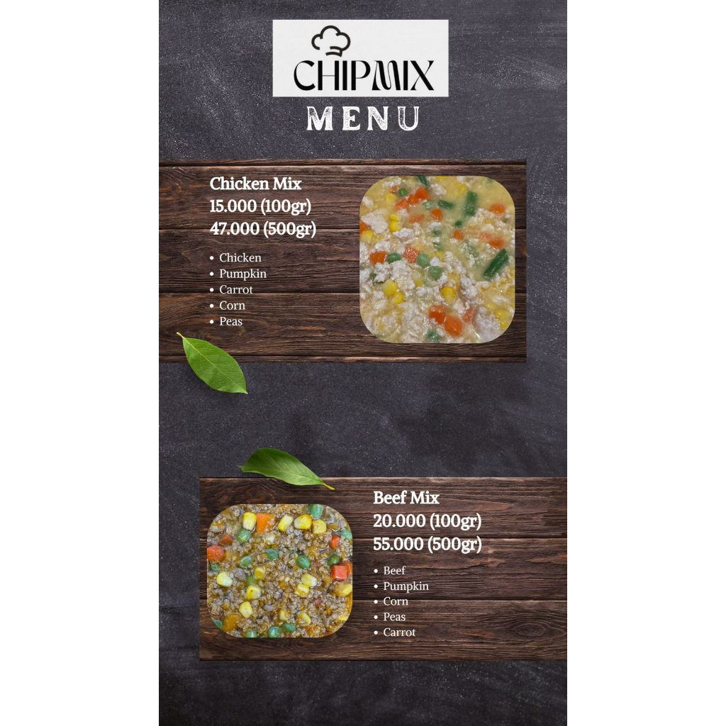 Preorder Dog Food Mix | Makanan Anjing | Cooked Food Anjing | Chicken Mix Beef Mix