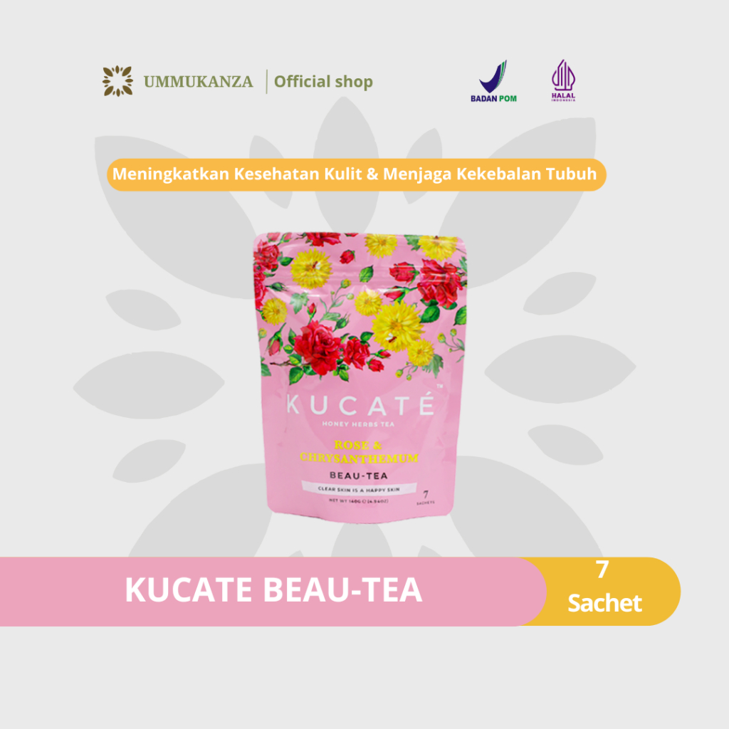 

Kucate Beau Tea Mengatasi Masalah Kulit Wajah Isi 7 Sachet