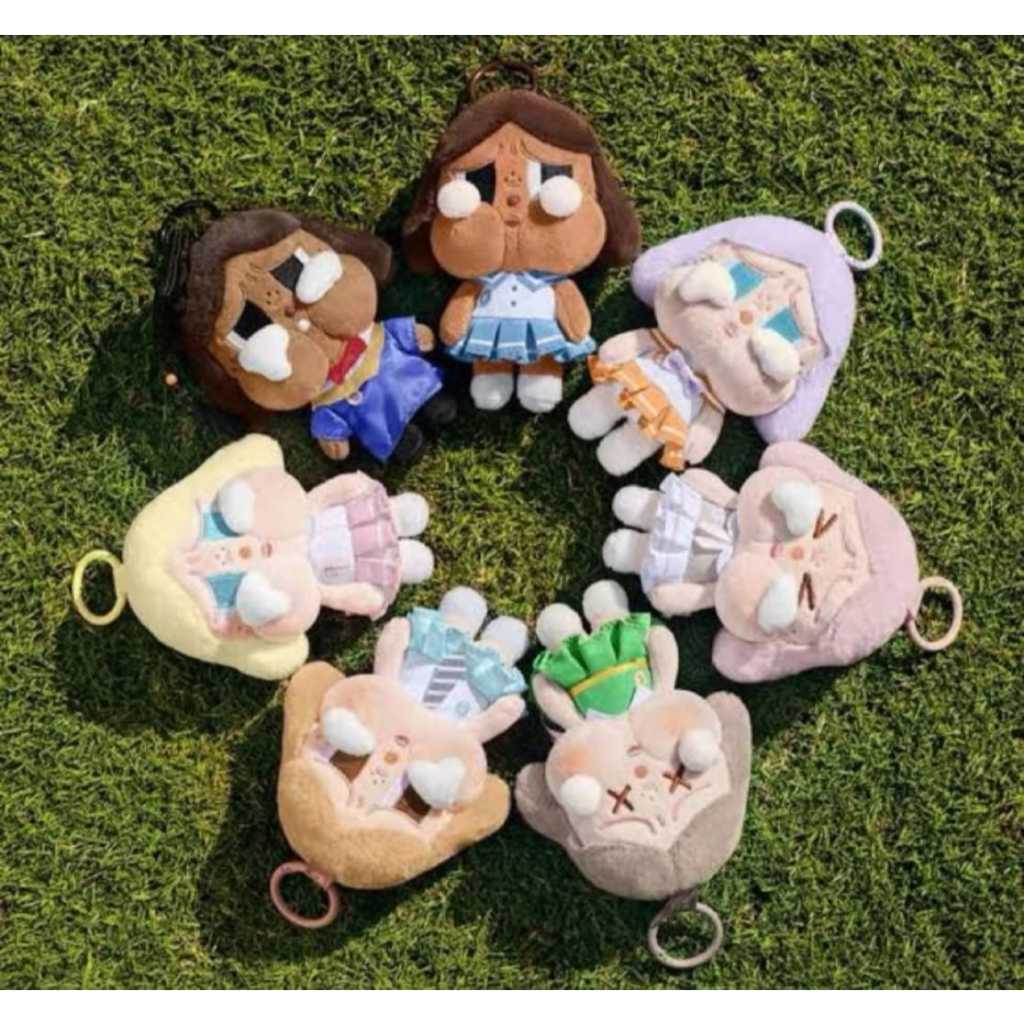 

CRYBABY BONEKA POPMART FIGURE UPSET DUCK KEYCHAIN ORIGINAL PLUSH BLIND BOX READY STOCK