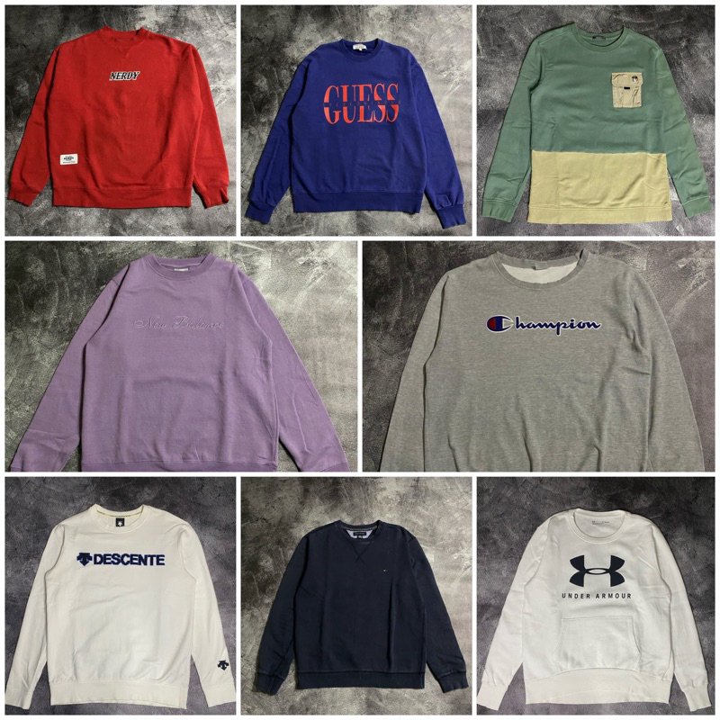 crewneck second borong