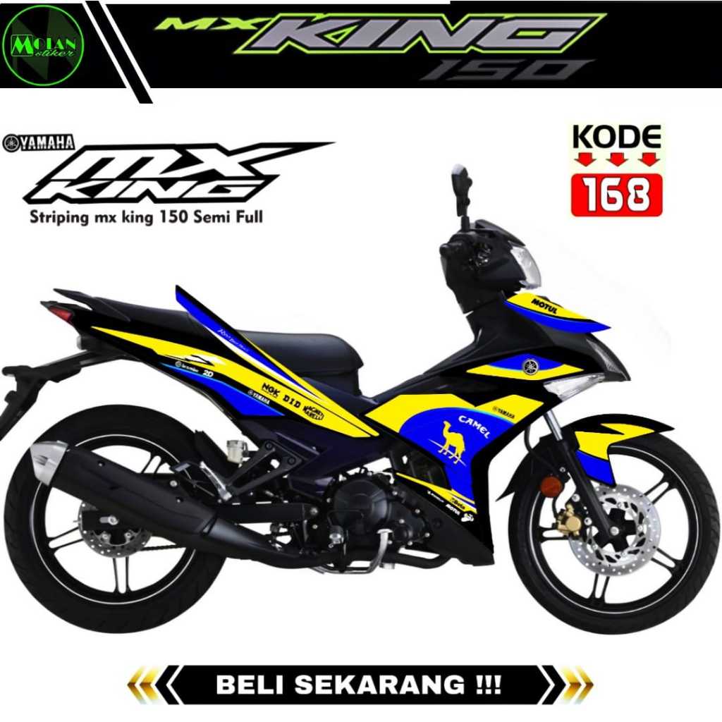 Decal Sticker Striping Variasi Mx King/Yamaha Mx king/Striping Mx King/Decal Mx King