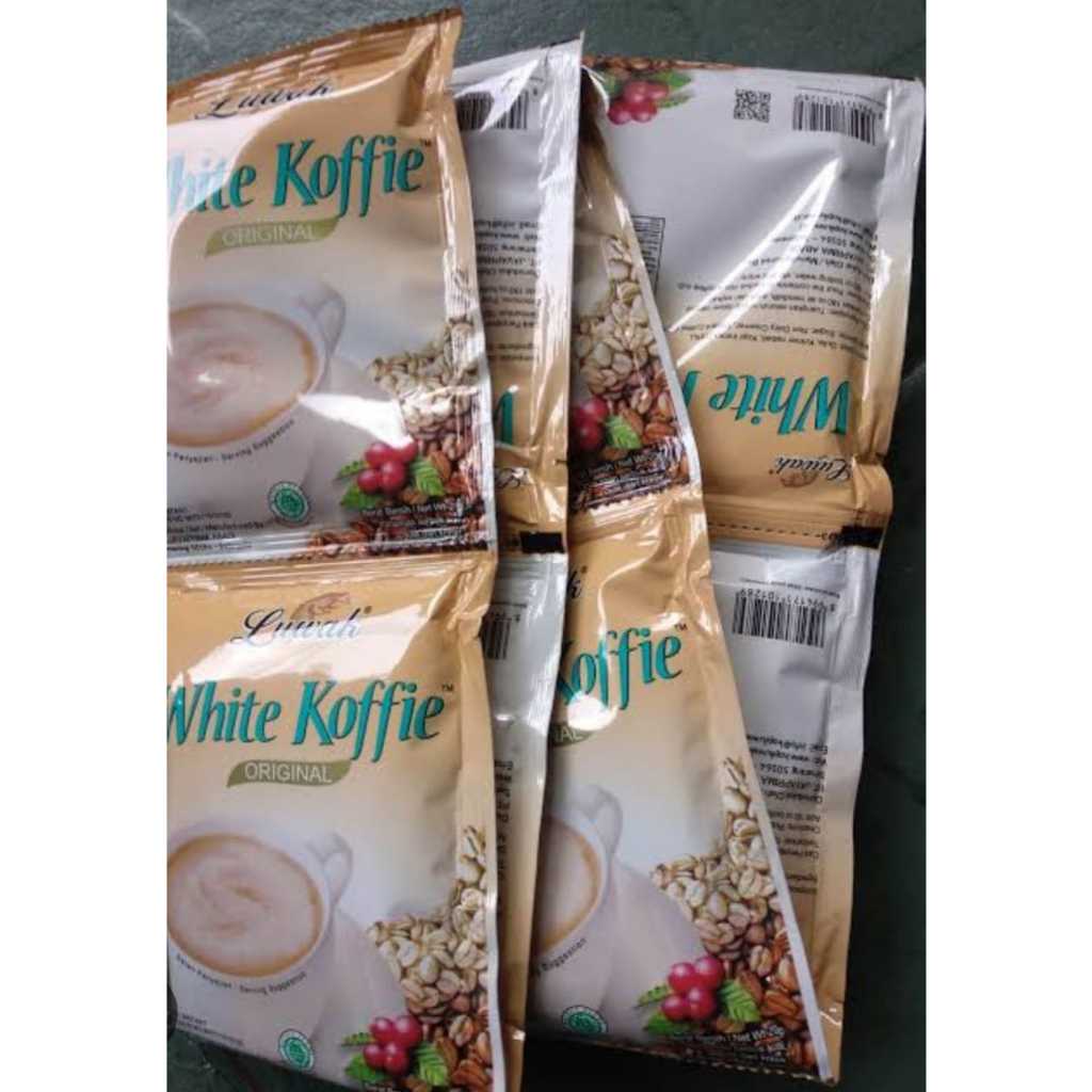 

Luwak White Coffe Orignal ( 1 Renteng isi 10 Sashet )