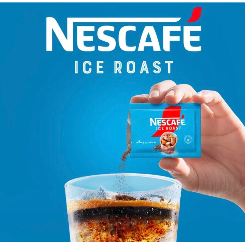 

Nescafe Ice Roast Americano Kopi Hitam Instant 1 Renceng (10X2g)